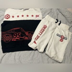 Lightning McQueen Boys Hoodie & Sweatpants Set